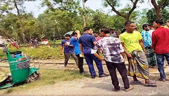 হবিগঞ্জে রেলক্রসিংয়ে ট্রেনের ধাক্কায় নিহত ১