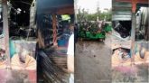 সিলেটে বজ্রপাতে পুড়লো ৯টি দোকান ও ৪টি অটোরিকশা