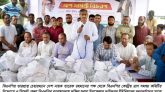 দক্ষিণ সুরমার দাউদপুরে সিলেট জেলা বিএনপির ত্রাণ সামগ্রী বিতরণ