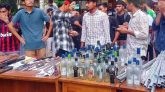 শাবিপ্রবির হলে ‘ছাত্রলীগের কক্ষে’ আগ্নেয়াস্ত্রসহ বিদেশি মদ