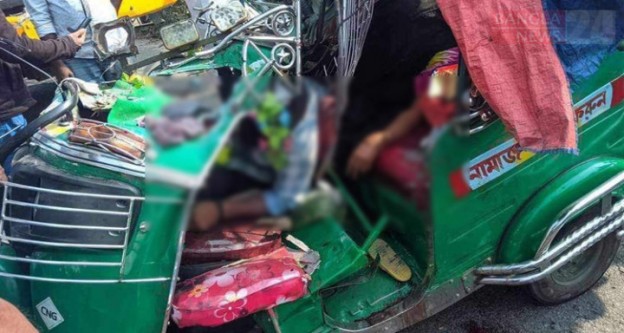 জগন্নাথপুরে ট্রাক-অটোরিকশা সংঘর্ষে নিহত ১, আহত ৪