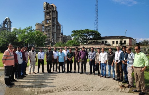 লাফার্জহোলসিম’র ছাতক প্ল্যান্ট পরিদর্শণ করলেন সুনামগঞ্জের প্রকৌশলীবৃন্দ