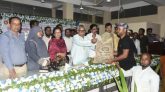 ওসমানীনগরে কৃষকদের মধ্যে সার বীজ নারিকেল গাছের চারা বিতরণ