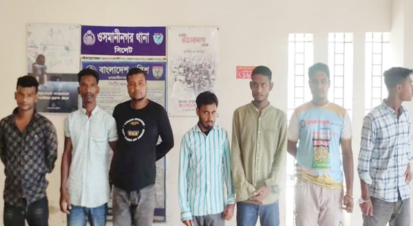 ওসমানীনগরে ৭টি চোরাই অটোরিকশা উদ্ধার, আটক ৭