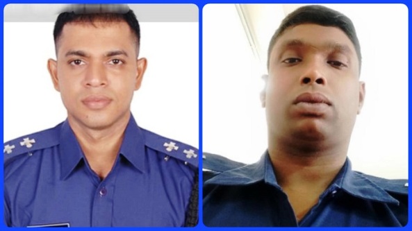 মোবাইল ফোন ও টাকা নেওয়ার অভিযোগে দুই পুলিশ প্রত্যাহার