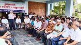 ১৬তম দিনে সিলেট কৃষিবিশ্ববিদ্যালয়ে শিক্ষকদের কর্মবিরতি