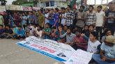 সিলেট-সুনামগঞ্জ মহাসড়ক অ*ব*রো*ধ শাবি শিক্ষার্থীদের