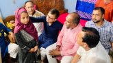 গোলাপগঞ্জের নিহত ও আহতদের পরিবারের পাশে বিএনপি নেতৃবৃন্দ