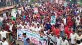 ইলিয়াস আলীকে ফেরত দেয়ার দাবিতে বিশ্বনাথে বিএনপির বিশাল গণমিছিল