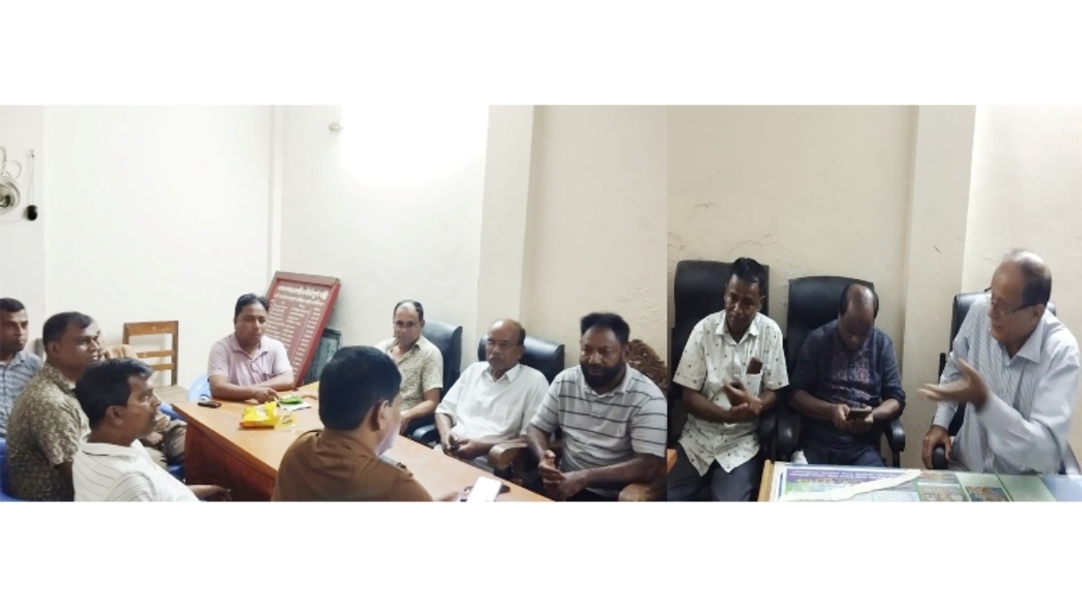কমলগঞ্জে হিন্দু ধর্মাবলম্বীদের সঙ্গে বিএনপি নেতাদের মতবিনিময়