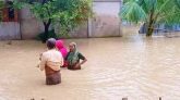 কমলগঞ্জে ভয়াবহ বন্যায় অর্ধ লক্ষাধিক মানুষ পানিবন্দী
