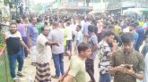 শেখ হাসিনার পদত্যাগে কমলগঞ্জে উল্লাস, ইউপি ও ছাত্রলীগ কার্যালয় ভাঙ্গচুর