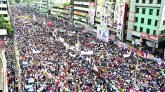 নয়াপল্টনে বিএনপির সমাবেশে বাঁধভাঙা জনস্রোত