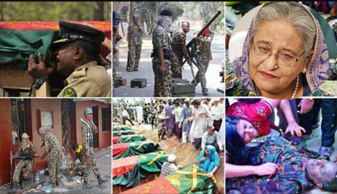 বিডিআর বিদ্রোহ : শেখ হাসিনাসহ ১১ জনের বিরুদ্ধে হত্যা মামলা