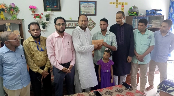 শহীদ সাংবাদিক তুরাবের পরিবারের পাশে সিলেট মহানগর জামায়াত