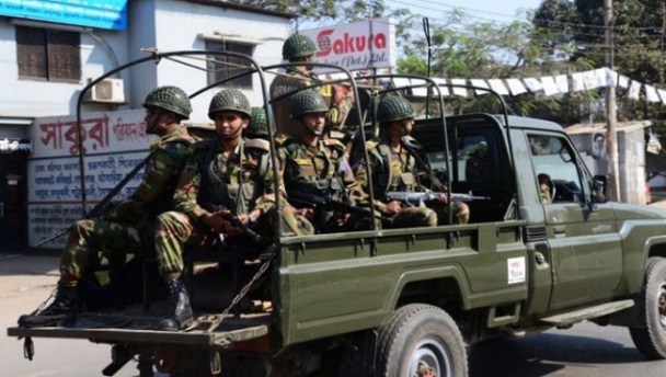 আইনশৃঙ্খলা নিয়ন্ত্রণে ৫৮ জেলায় সেনা মোতায়েন