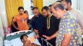 বৈষম্যবিরোধী আন্দোলনে আহত নেতাদের পাশে সিলেট জেলা যুবদল