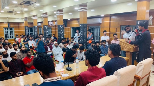 মৌলভীবাজারে বৈষম্যবিরোধী ছাত্র আন্দোলনের সমন্বয়ক কমিটি বা’তি’ল