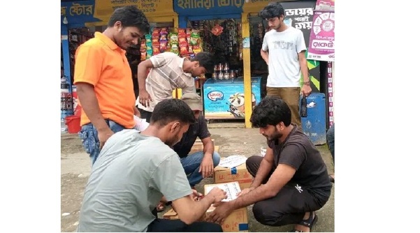 বন্যার্তদের পাশে দাঁড়াতে শাবি শিক্ষার্থীদের নানা উদ্যোগ