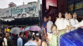 সিলেটে থানা ব্যবসা প্রতিষ্ঠান ও আ.লীগ নেতাদের বাড়িতে ভাঙচুর-আগুন