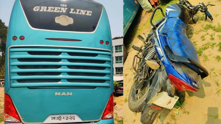 দক্ষিণ সুরমায় বাসের ধাক্কায় মোটরসাইকেল আরোহী নিহত