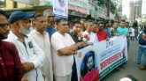 ছাত্রনেতা তোফায়েলের মুক্তির দাবিতে সিলেটে ছাত্রদলের মানববন্ধন
