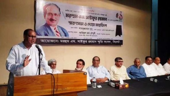 এখন যারা বিতর্কিত কাজ করছে তারা বিএনপি না : শামসুজ্জামান দুদু