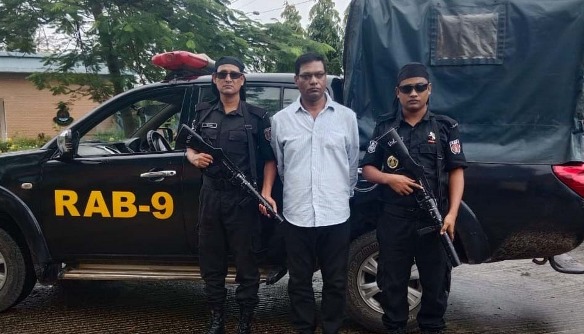 সিলেট জেলা স্বেচ্ছাসেবকলীগের মাসুক গ্রেফতার