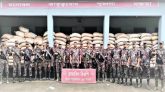​​​সিলেট সীমান্তে পৌনে ১ কোটি টাকার ভারতীয় চিনি ও চা-পাতা আটক