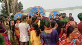 কমলগঞ্জে প্রতিমা বিসর্জনের মধ্য দিয়ে দুর্গোৎসব সম্পন্ন