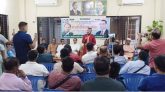 কমলগঞ্জে সাংবাদিকদের সঙ্গে বিএনপি নেতা হাজী মুজিবের মতবিনিময়