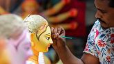 মহালয়ায় শুরু দুর্গোৎসবের আনুষ্ঠানিকতা