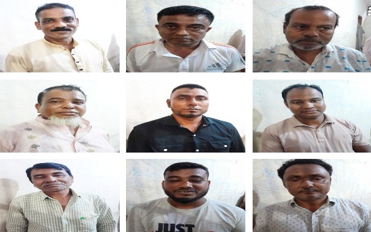 পুলিশী অভিযানে সুনামগঞ্জে আ.লীগের ১১ নেতাকর্মী গ্রেফতার