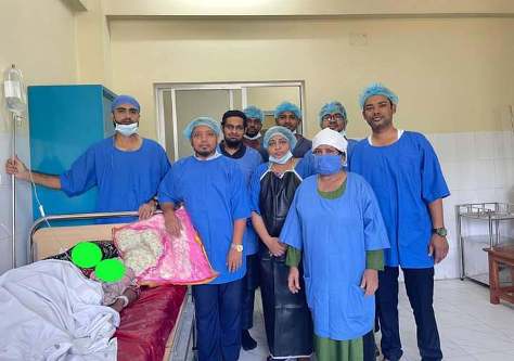 দীর্ঘ নয় বছর পর জৈন্তাপুর হাসপাতালে সিজারের মাধ্যমে নবজাতকের জন্ম