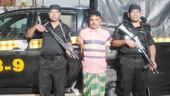 মাধবপুরে ৬৬ কেজি গাজাসহ মাদককারবারী আটক