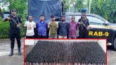 সিলেটে ১৯৩৭ বোতল ফেনসিডিলসহ ৫ মাদক কারবারি আটক