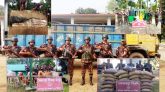 সিলেটে বিজিবি’র অভিযানে ৬৪ লক্ষ টাকার ভারতীয় চিনি-গরু জব্দ