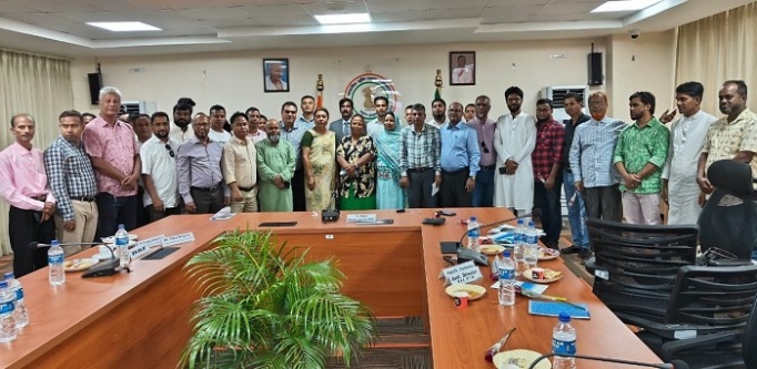 ডাউকিতে বাংলাদেশ-ভারতের বাণিজ্য বিষয়ক দ্বি-পাক্ষিক বৈঠক