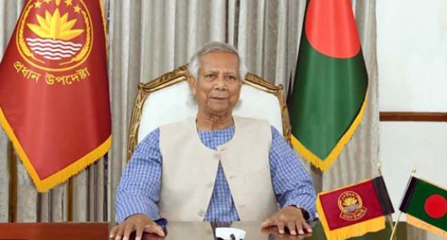 সন্ধ্যায় জাতির উদ্দেশে ভাষণ দিবেন প্রধান উপদেষ্টা ড. ইউনূস