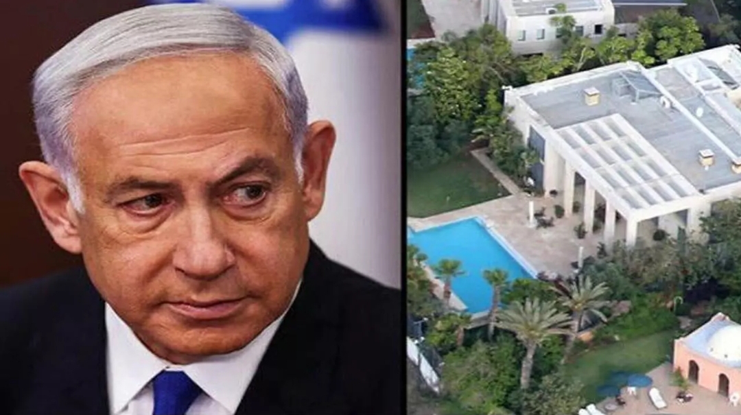 নেতানিয়াহুর বাড়িতে ফ্ল্যাশ বোমা হামলা