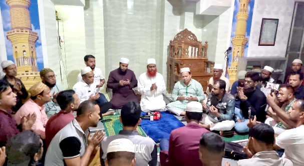 জিলু আহমেদের মৃত্যু বার্ষিকীতে সিলেটে যুবদলের দোয়া মাহফিল