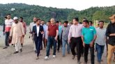 জাফলংয়ের প্রতিবেশ-সংকটাপন্ন (ইসিএ) এলাকা পরিদর্শনে বিভাগীয় কমিশনার