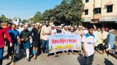 সিলেটের নাজিরবাজারে ইসকনবিরোধী মিছিল-সভা