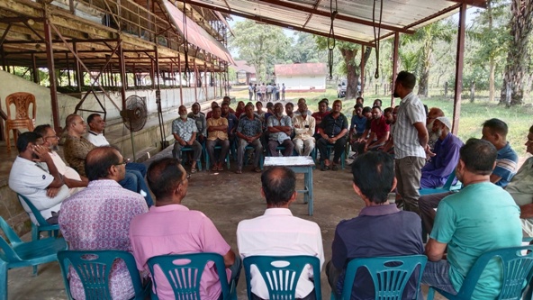 এনটিসিসহ সকল চা বাগান শ্রমিকদের বকেয়া মজুরি প্রদানের দাবি