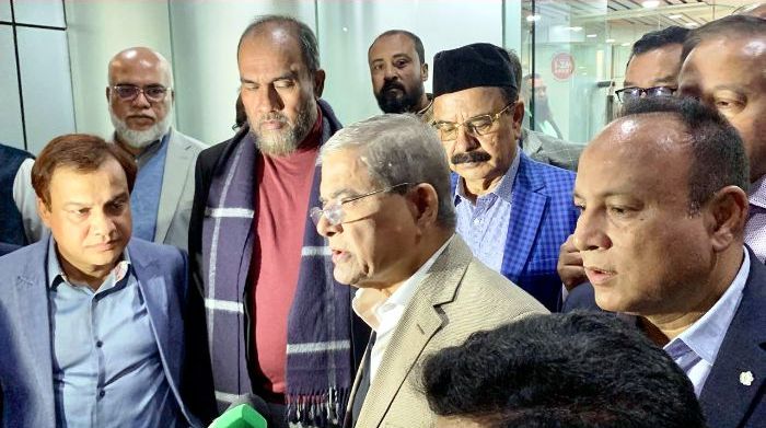 ভারতের উচিত সীমান্ত হত্যা বন্ধ করা : মির্জা ফখরুল