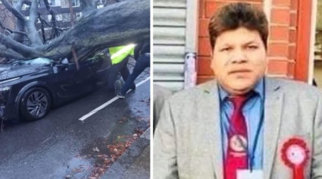 যুক্তরাজ্যে ঘূ’র্ণি’ঝ’ড়ে গাছচা’পা’য় সিলেট প্রবাসীর ম’র্মা’ন্তি’ক মৃ’ত্যু