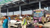 ঢাকা-মাওয়া এক্সপ্রেসওয়ের টোল প্লাজায় বাসের ধাক্কা, নিহত বেড়ে ৬