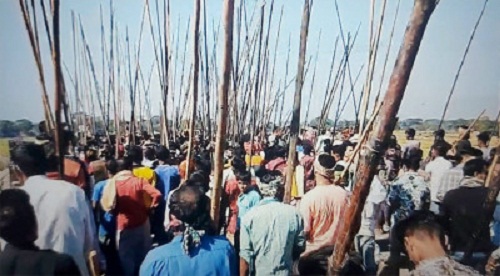 কোম্পনীগঞ্জে ফের মাইকে ঘোষণা দিয়ে সংঘর্ষ, আহত অর্ধশতাধিক