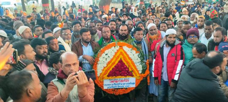 বিজয় র‍্যালীতে গোয়াইনঘাটে বিএনপি ও অঙ্গ সংগঠনের নেতাকর্মীর ঢল