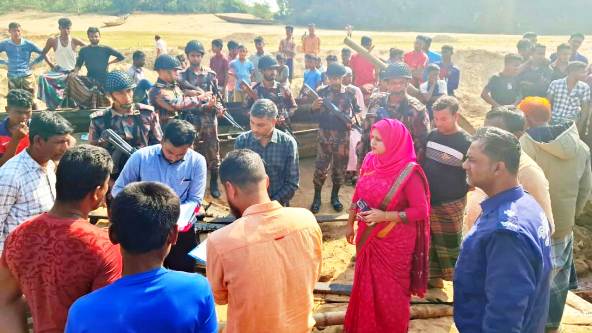 জৈন্তাপুরে টাস্কফোর্সের অভিযানে দুইজনকে বিনাশ্রম কারাদণ্ড